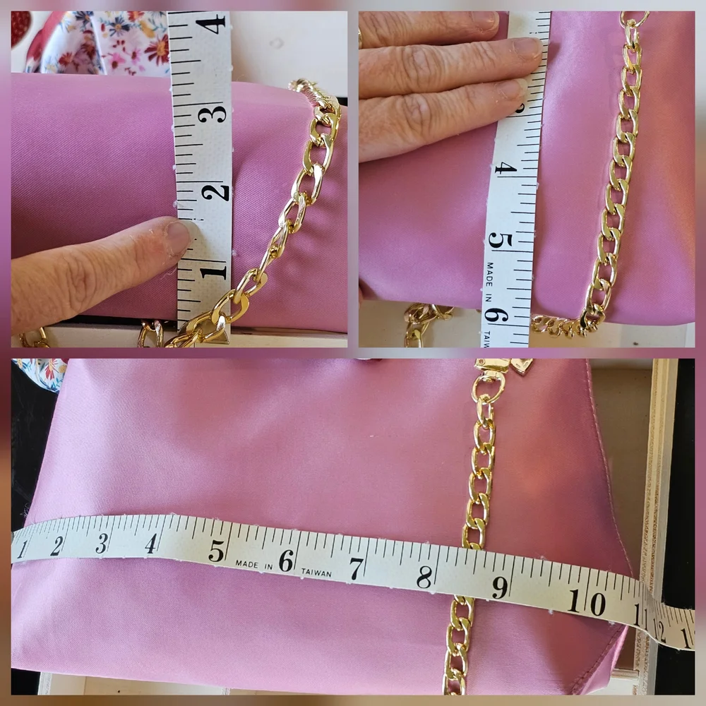 Gucci Pink Women's Bag with Gold Chain - Picture 3 of 13